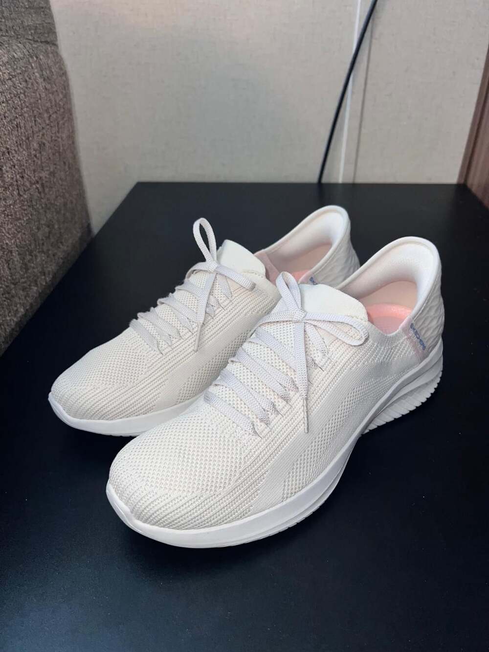 Skechers Hands Free Slip-ins Ultra Flex 3.0 Brilliant Path Women's Sneaker White - Picture 9 of 11
